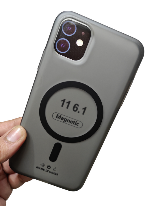 Apple iPhone 11 Premium Quality Magsafe Matte Hard Plastic Back Cover Case