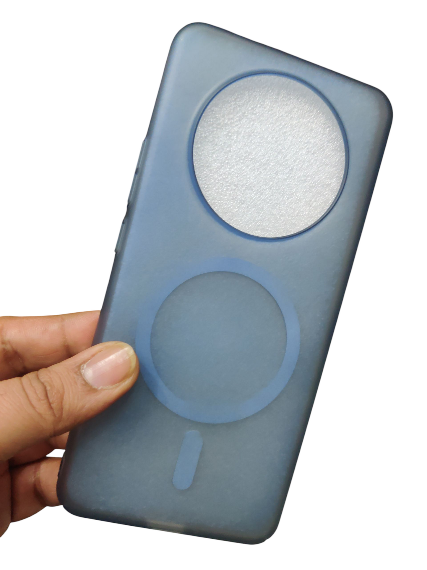 Realme P3 Pro 5G Premium Quality Magsafe Matte Hard Plastic Back Cover Case - Royal Star