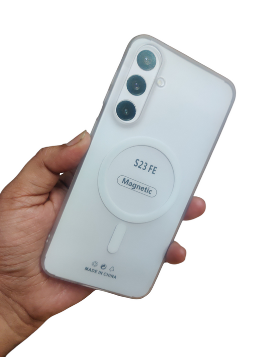 Samsung Galaxy S23FE / S23 FE Premium Quality Magsafe Matte Hard Plastic Back Cover Case