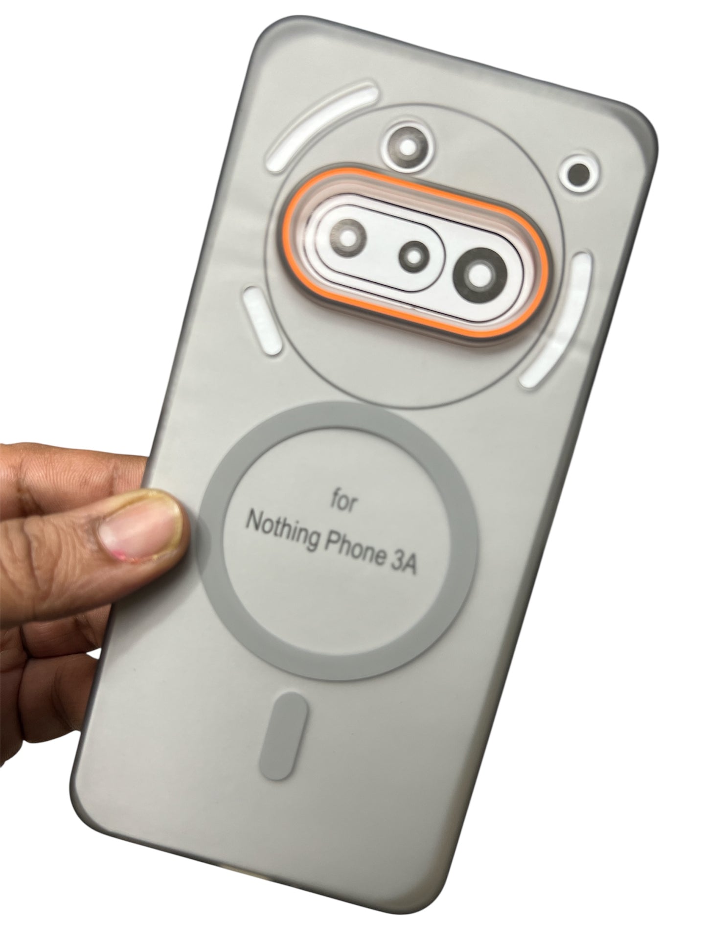 Nothing Phone 3A Royal Star Premium Quality Magsafe Matte Hard Plastic Back Cover Case