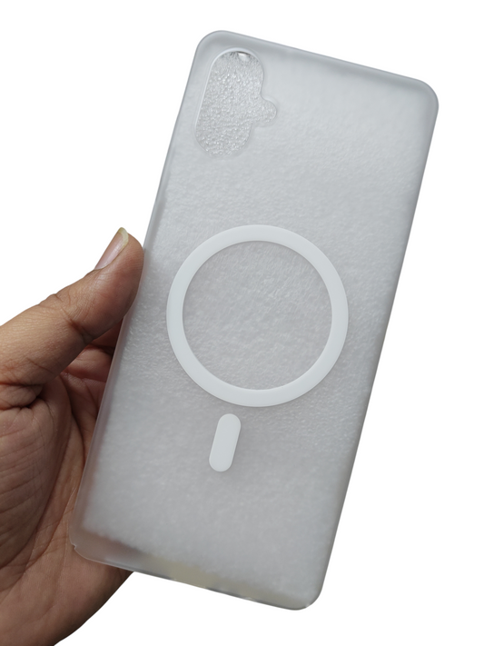 Samsung Galaxy M06 / F06 5G Premium Quality Magsafe Matte Hard Plastic Back Cover Case