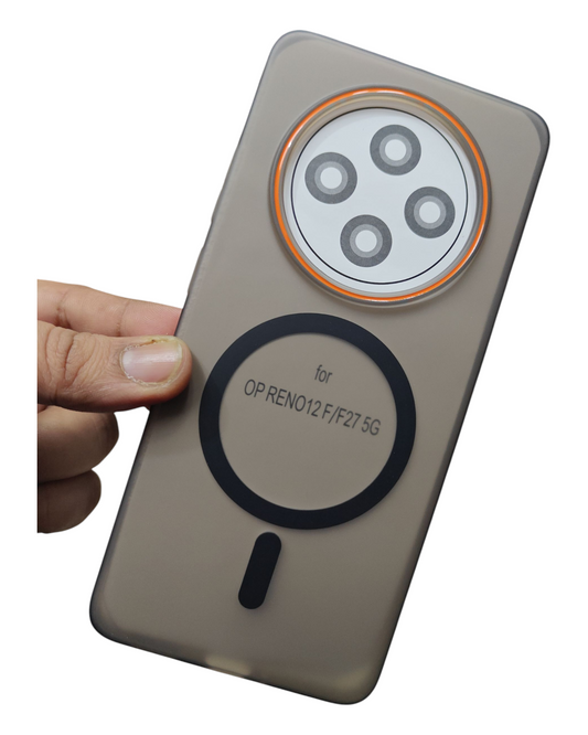 Oppo F27 5G Royal Star Premium Quality Magsafe Matte Hard Plastic Back Cover Case