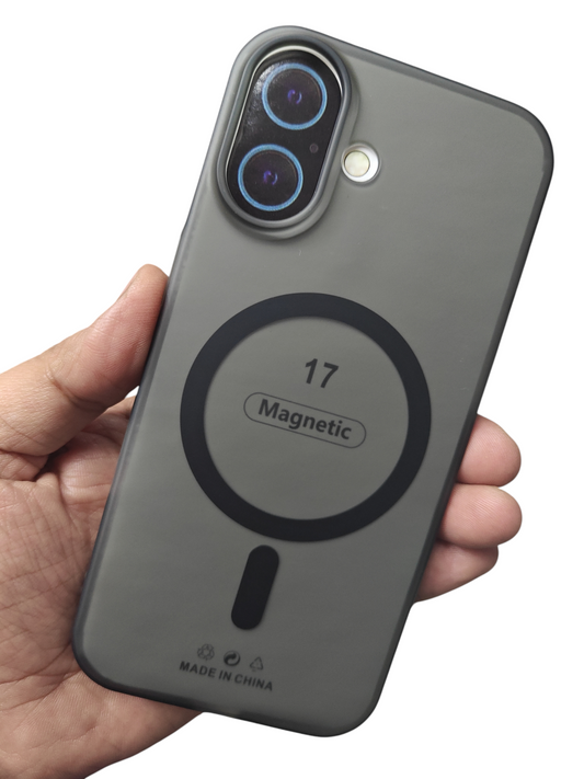 Apple iPhone 17 Premium Quality Magsafe Matte Hard Plastic Back Cover Case