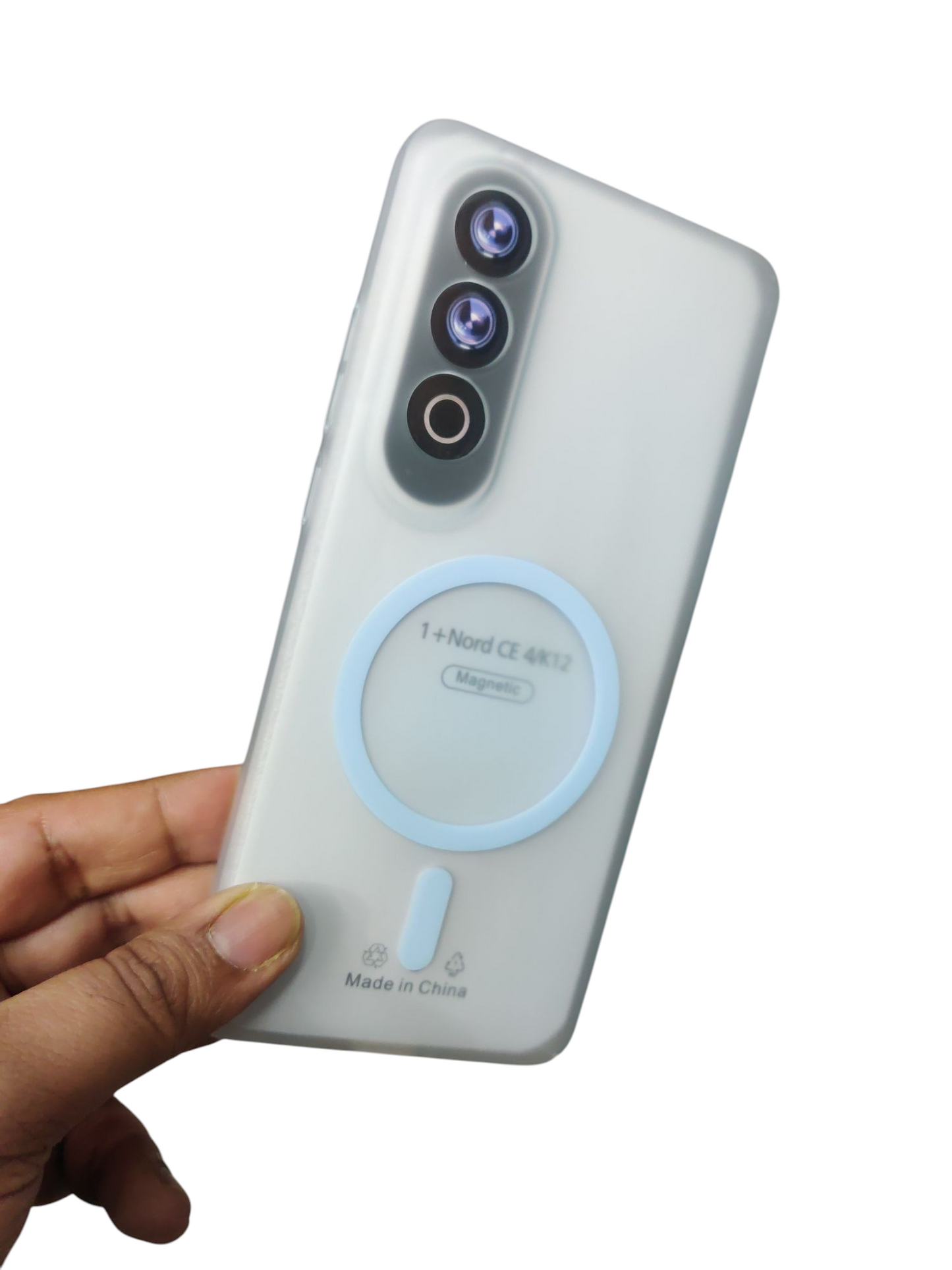 OnePlus Nord Ce4 5G Premium Quality Magsafe Matte Hard Plastic Back Cover Case