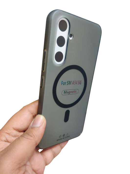 Samsung Galaxy A54 5G Premium Quality Magsafe Matte Hard Plastic Back Cover Case