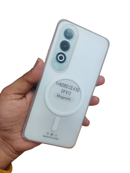 OnePlus Nord Ce4 5G Premium Quality Magsafe Matte Hard Plastic Back Cover Case