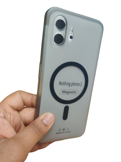 Nothing Phone 2 Premium Quality Magsafe Matte Hard Plastic Back Cover Case