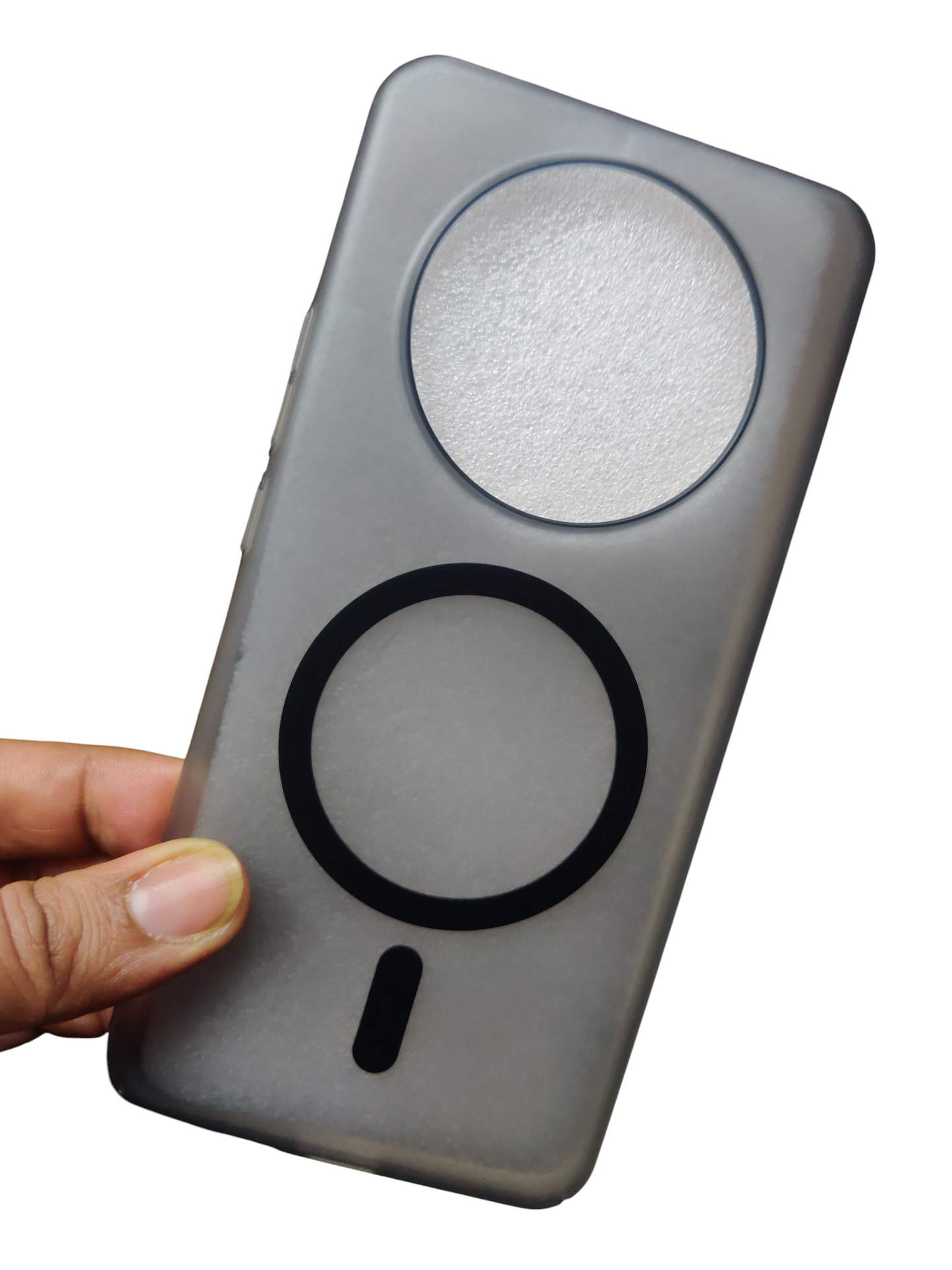 Realme P3 Pro 5G Premium Quality Magsafe Matte Hard Plastic Back Cover Case - Royal Star