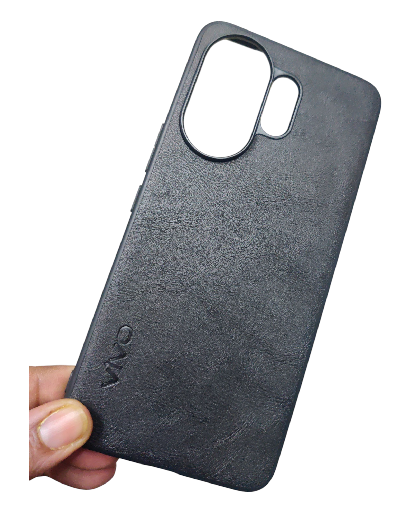 Vivo V60 / V60E / T4 Pro 5G Luxury Leather ( Side Soft, Back Hard ) Back Cover Case - Royal Star