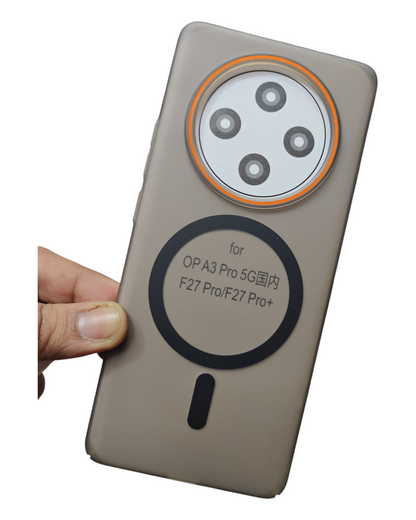 Oppo F27 Pro / Oppo F27 Pro Plus 5G Royal Star Premium Quality Magsafe Matte Hard Plastic Back Cover Case