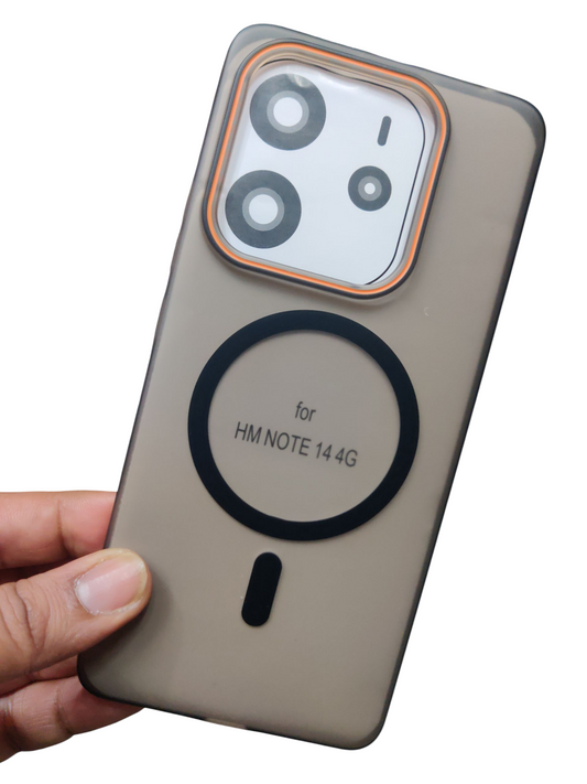 Xiaomi Redmi Note 14 5G Royal Star Premium Quality Magsafe Matte Hard Plastic Back Cover Case