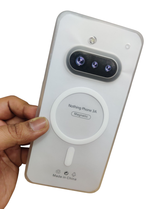 Nothing Phone 3A Premium Quality Magsafe Matte Hard Plastic Back Cover Case