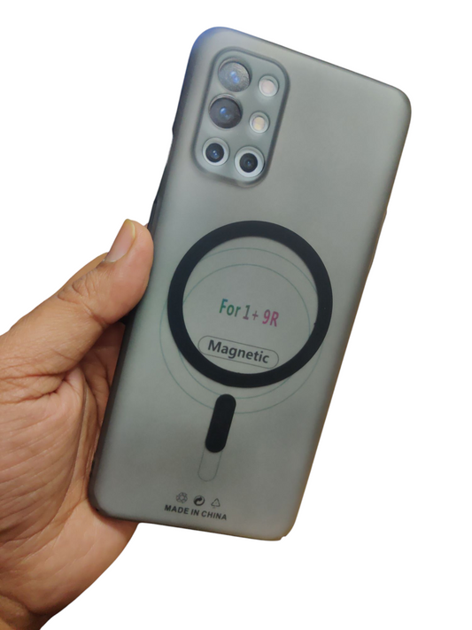 OnePlus 8T / OnePlus 9R Premium Quality Magsafe Matte Hard Plastic Back Cover Case