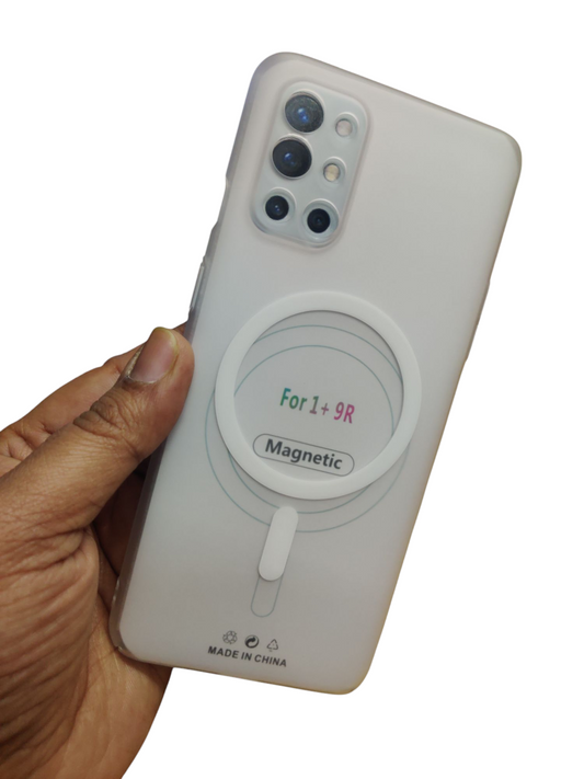 OnePlus 8T / OnePlus 9R Premium Quality Magsafe Matte Hard Plastic Back Cover Case