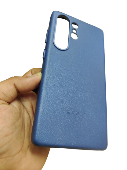Samsung Galaxy S25 Ultra Luxury Premium Quality Leather Back Cover Case - Royal Star