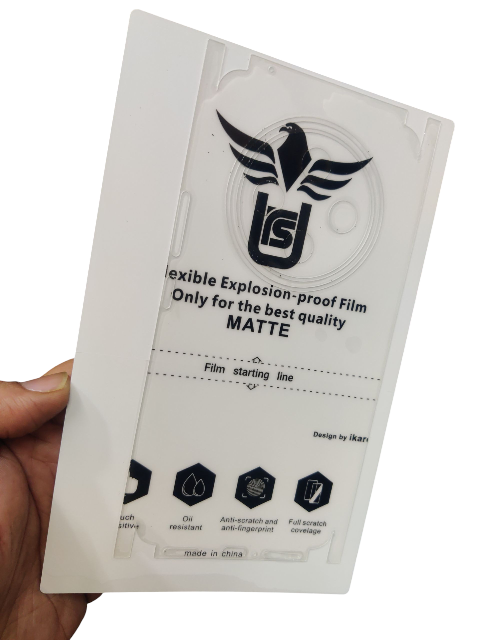 Vivo T4 5G Matte & Clear Finish Back Lamination Membrane Protector Protection Guard - Royal Star