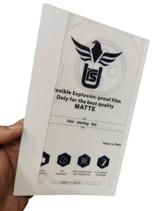 Vivo T4 5G Matte & Clear Finish Back Lamination Membrane Protector Protection Guard - Royal Star