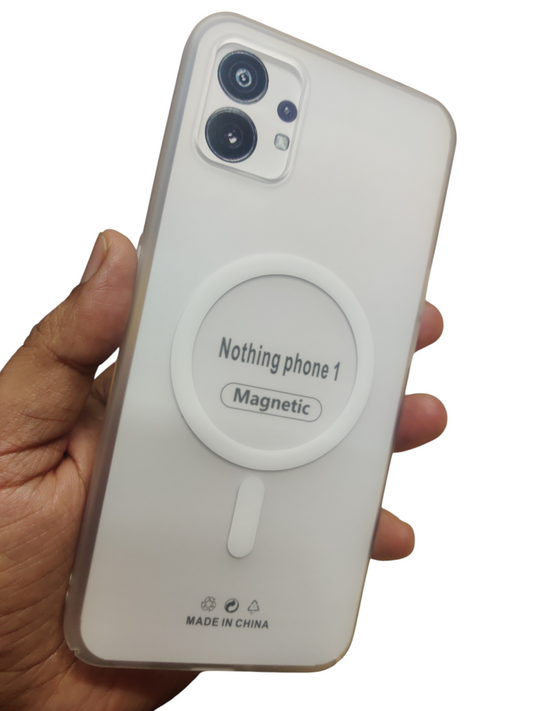 Nothing Phone 1 Premium Quality Magsafe Matte Hard Plastic Back Cover Case