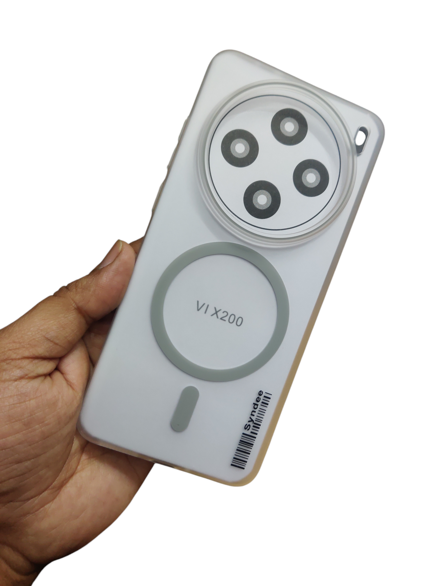 Vivo X200 5G Syndee Premium Quality Magsafe Matte Hard Plastic Back Cover Case