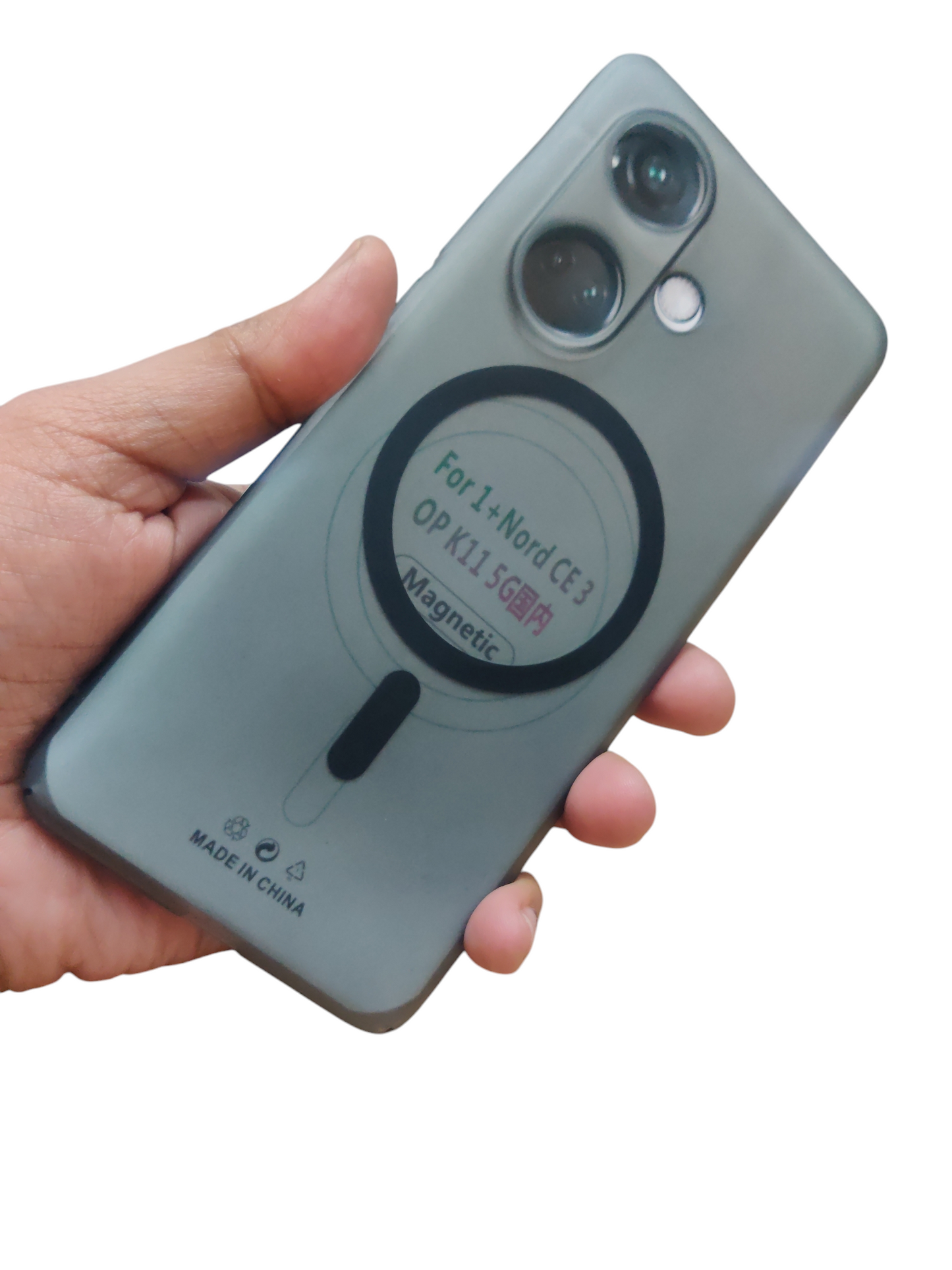 OnePlus Nord Ce3 / Ce 3 5G Premium Quality Magsafe Matte Hard Plastic Back Cover Case