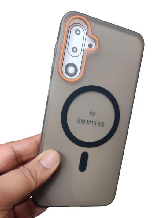 Samsung Galaxy M16 / F16 5G Royal Star Premium Quality Magsafe Matte Hard Plastic Back Cover Case