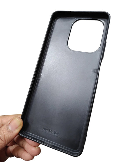 Oppo A5 Pro 5G Magsafe Premium Quality Leather ( Side Soft, Back Hard ) Back Cover Case - Royal Star