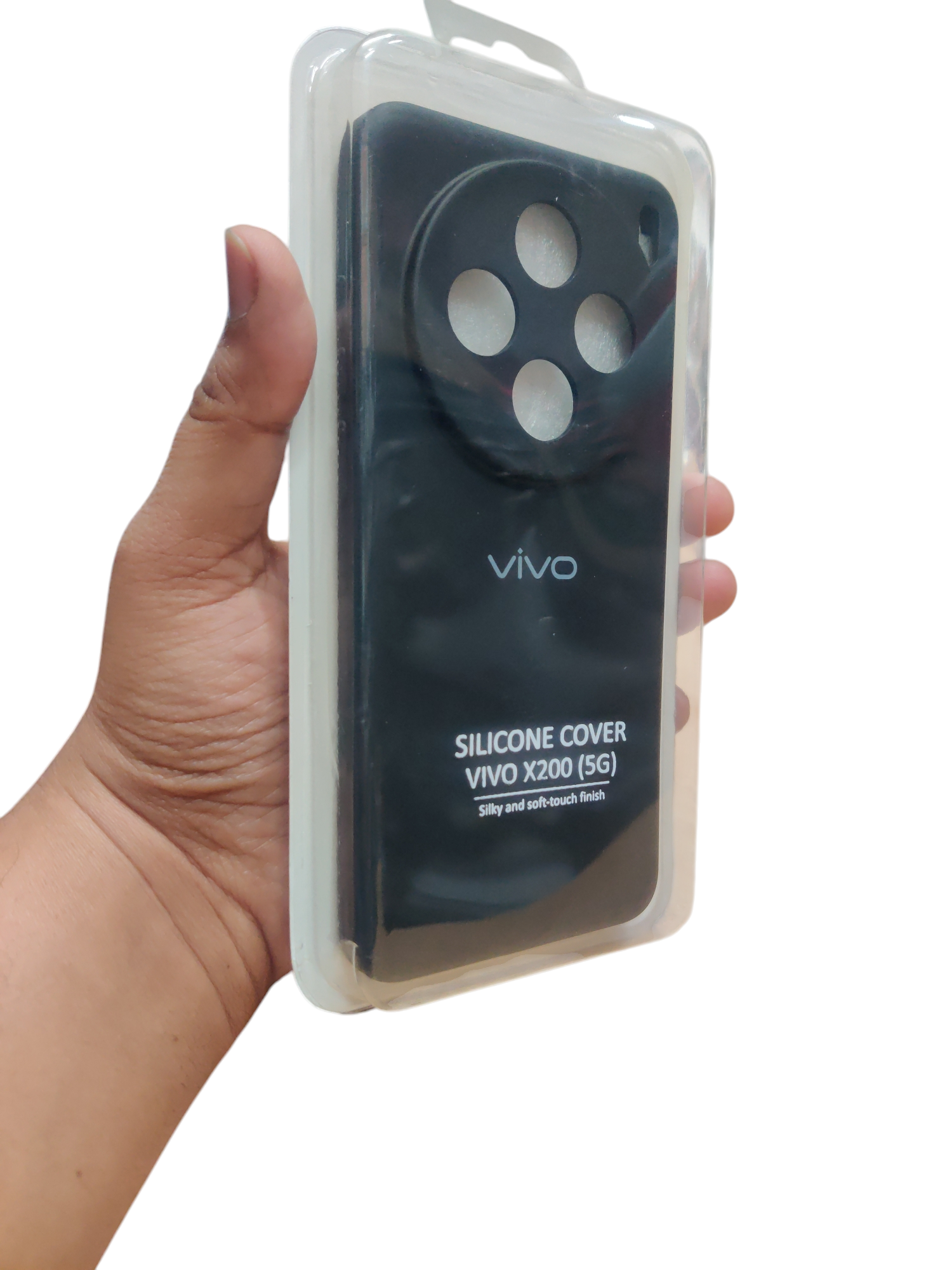 Vivo X200 Premium Quality Silicon Back Cover Case - Royal Star