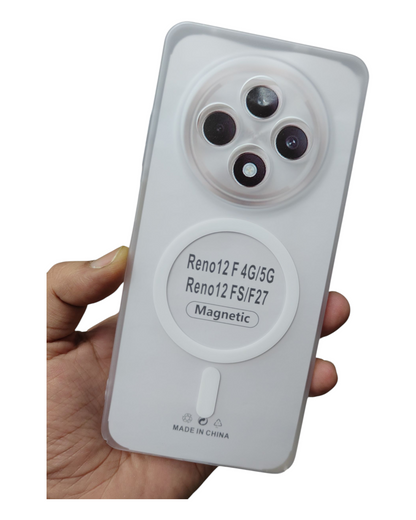 Oppo F27 5G Premium Quality Magsafe Matte Hard Plastic Back Cover Case - Royal Star