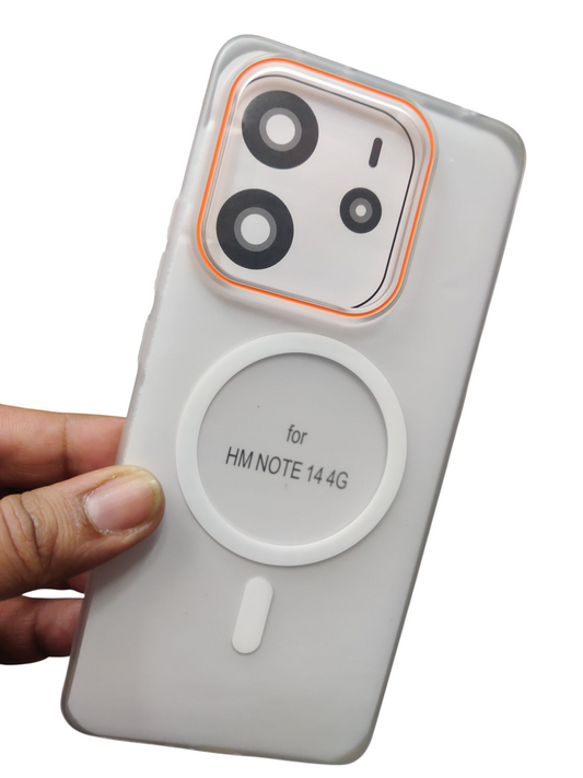 Xiaomi Redmi Note 14 5G Royal Star Premium Quality Magsafe Matte Hard Plastic Back Cover Case