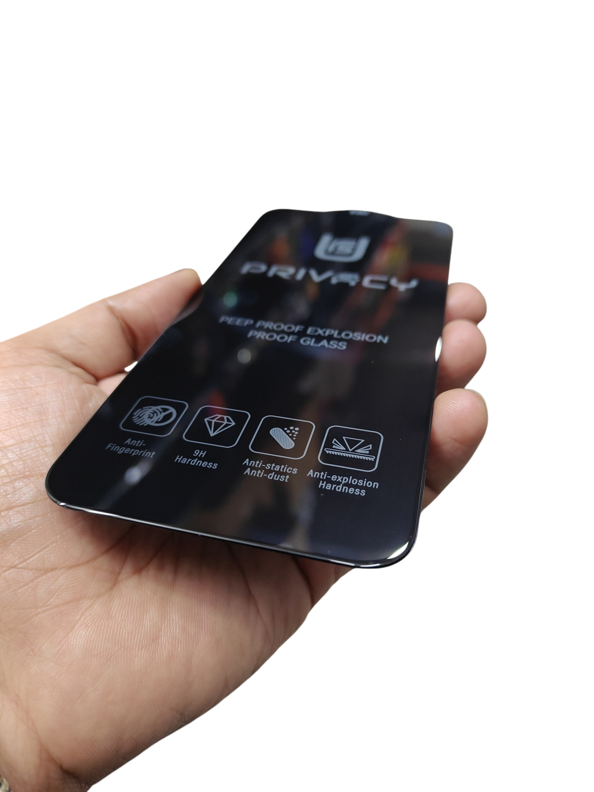 Oppo Reno 14 5G Premium Quality Privacy Tempered Glass Screen Protector Guard - Royal Star