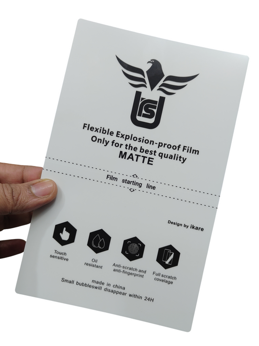 Motorola Moto Edge 40 Neo Matte & Glossy Finish Back Lamination Membrane Protector Protection Guard