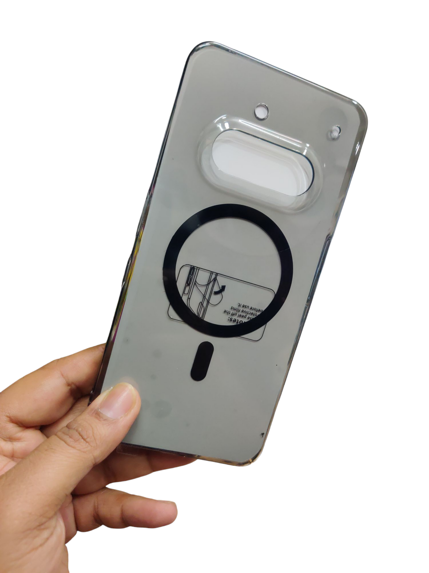 Nothing Phone 3A Anti Yellow Premium Quality Magsafe Crystal Clear Hard Plastic Back Cover Case