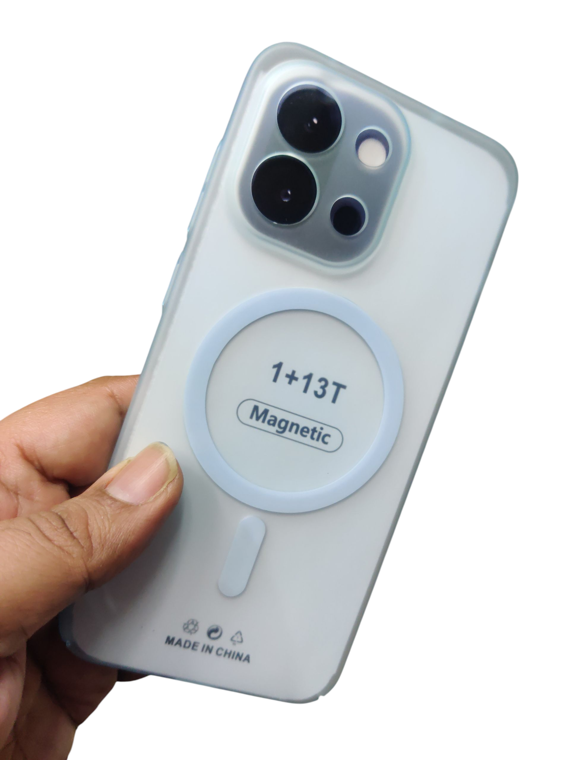 OnePlus 13T / 13S Premium Quality Magsafe Matte Hard Plastic Back Cover Case - Royal Star