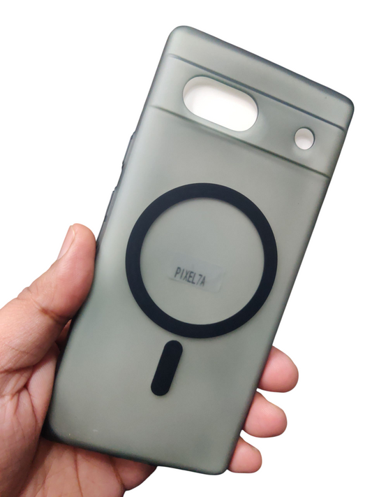 Google Pixel 7A Premium Quality Magsafe Matte Hard Plastic Back Cover Case