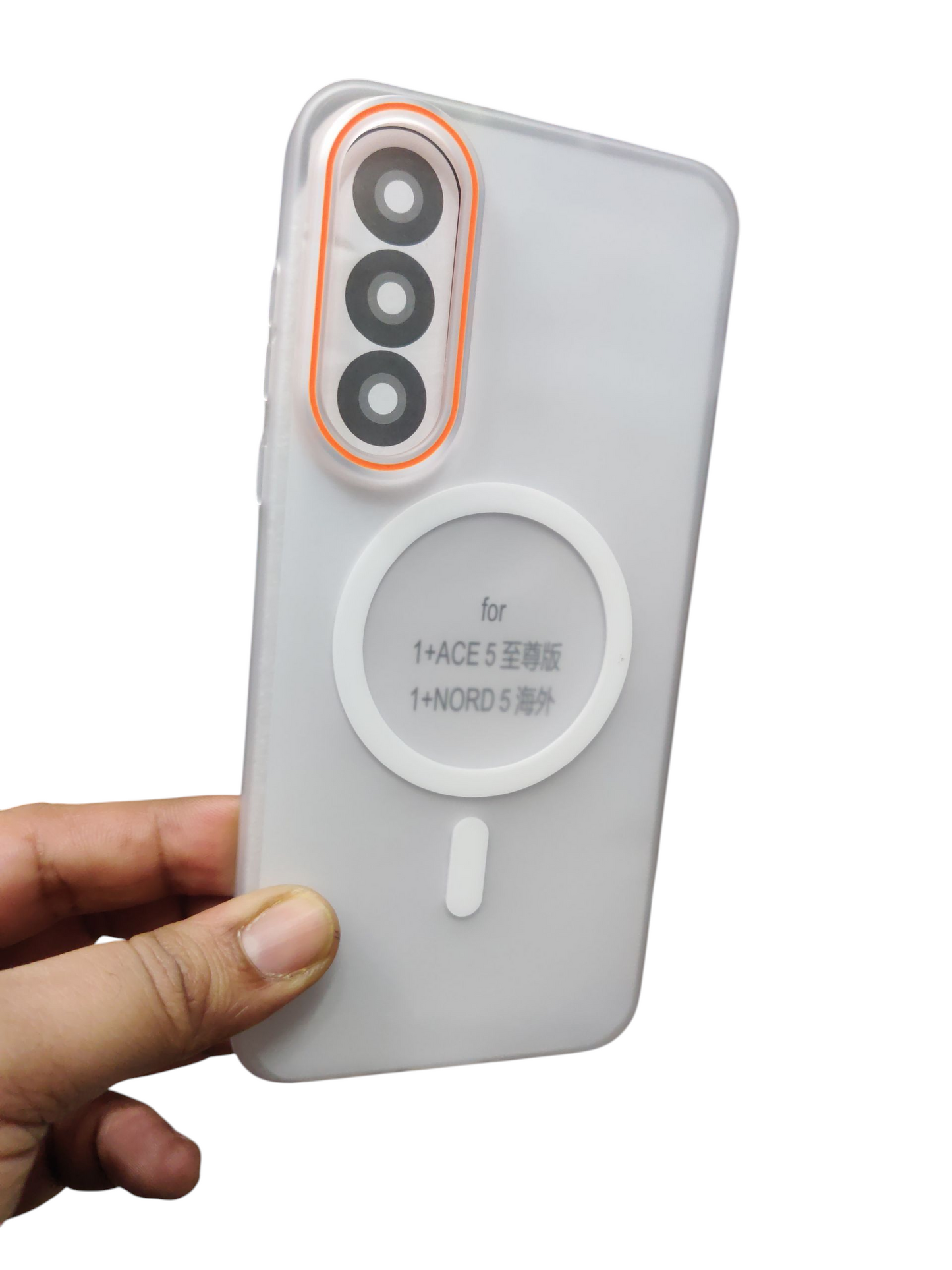 OnePlus Nord 5 / Nord5 Royal Star Premium Quality Magsafe Matte Hard Plastic Back Cover Case - Royal Star