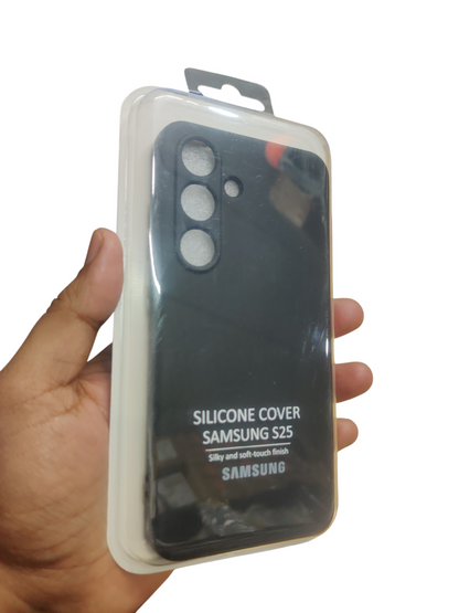 Samsung Galaxy S25 5g Premium Quality Silicon Soft Back Cover Case