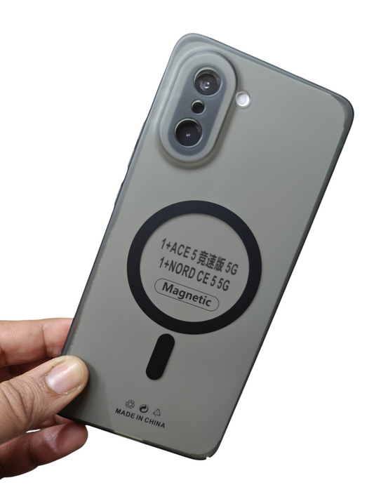 OnePlus Nord CE5 / CE 5 5G Premium Quality Magsafe Matte Hard Plastic Back Cover Case