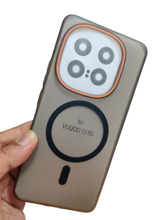 iQOO 13 Royal Star Premium Quality Magsafe Matte Hard Plastic Back Cover Case