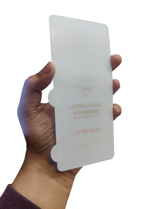 Vivo V40 / V40 Pro / T3 Ultra Clear Finish Mobile Back Membrane Protector Protection Guard - Royal Star