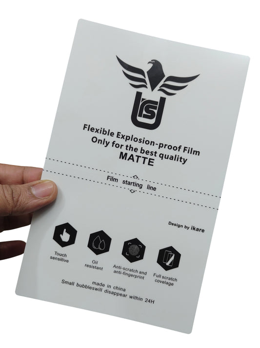 Xiaomi Poco F8 Ultra 5G Matte & Glossy Finish Back Lamination Membrane Protector Protection Guard