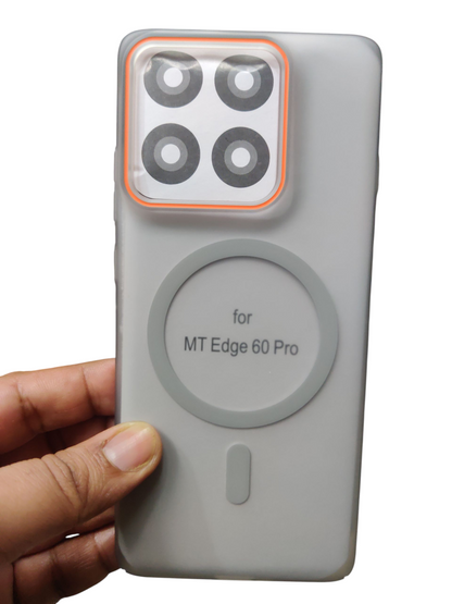 Motorola Moto Edge 60 Pro Royal Star Premium Quality Magsafe Matte Hard Plastic Back Cover Case