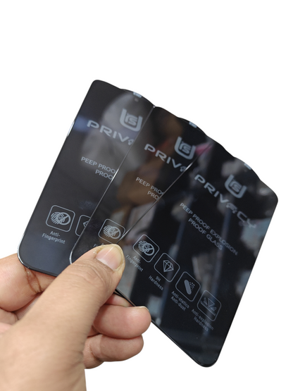 Oppo Reno 14 Pro 5G Premium Quality Privacy Tempered Glass Screen Protector Guard - Royal Star