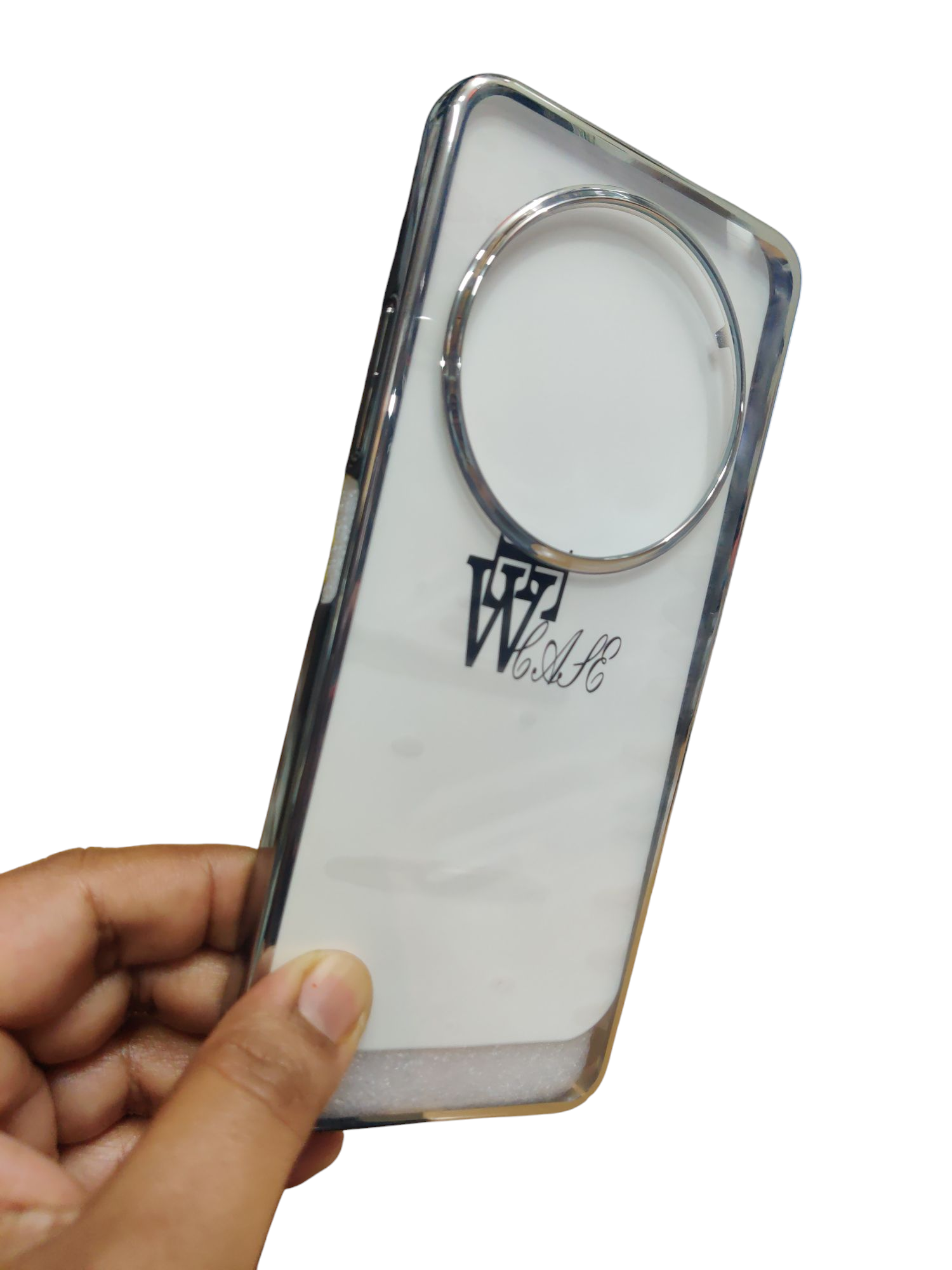 Xiaomi Redmi 14C / Redmi A4 / Poco C75 / Poco M7 5G Premium Quality Hard Plastic Transparent Side Chrome Back Cover Case - Royal Star