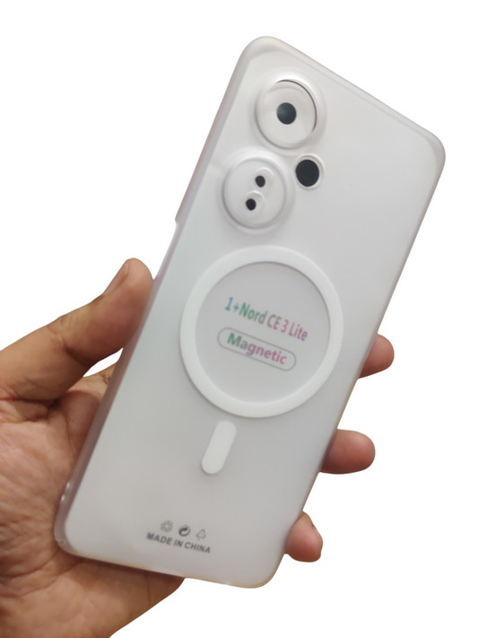 OnePlus Nord Ce3 Lite / OnePlus Nord Ce 3 Lite 5G Premium Quality Magsafe Matte Hard Plastic Back Cover Case