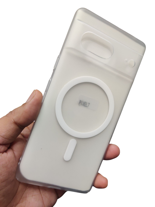 Google Pixel 7 Premium Quality Magsafe Matte Hard Plastic Back Cover Case