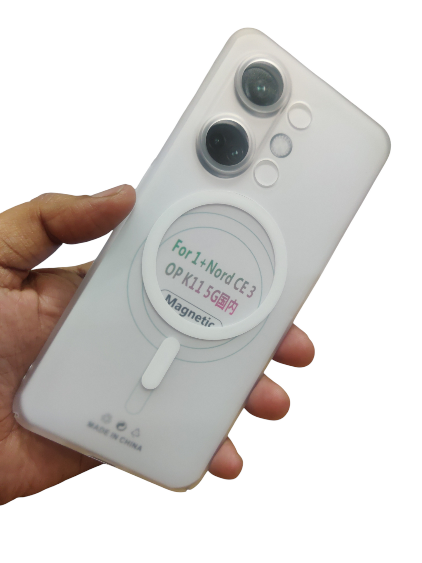 OnePlus Nord Ce3 / Ce 3 5G Premium Quality Magsafe Matte Hard Plastic Back Cover Case