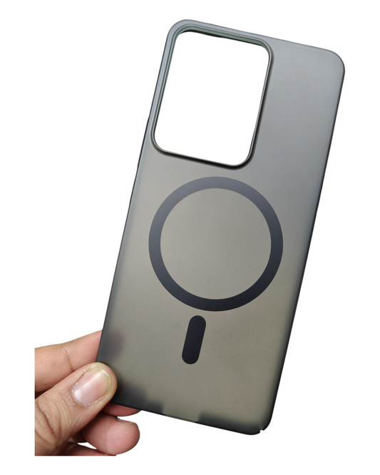 Vivo Y200 5G Premium Quality Magsafe Matte Hard Plastic Back Cover Case