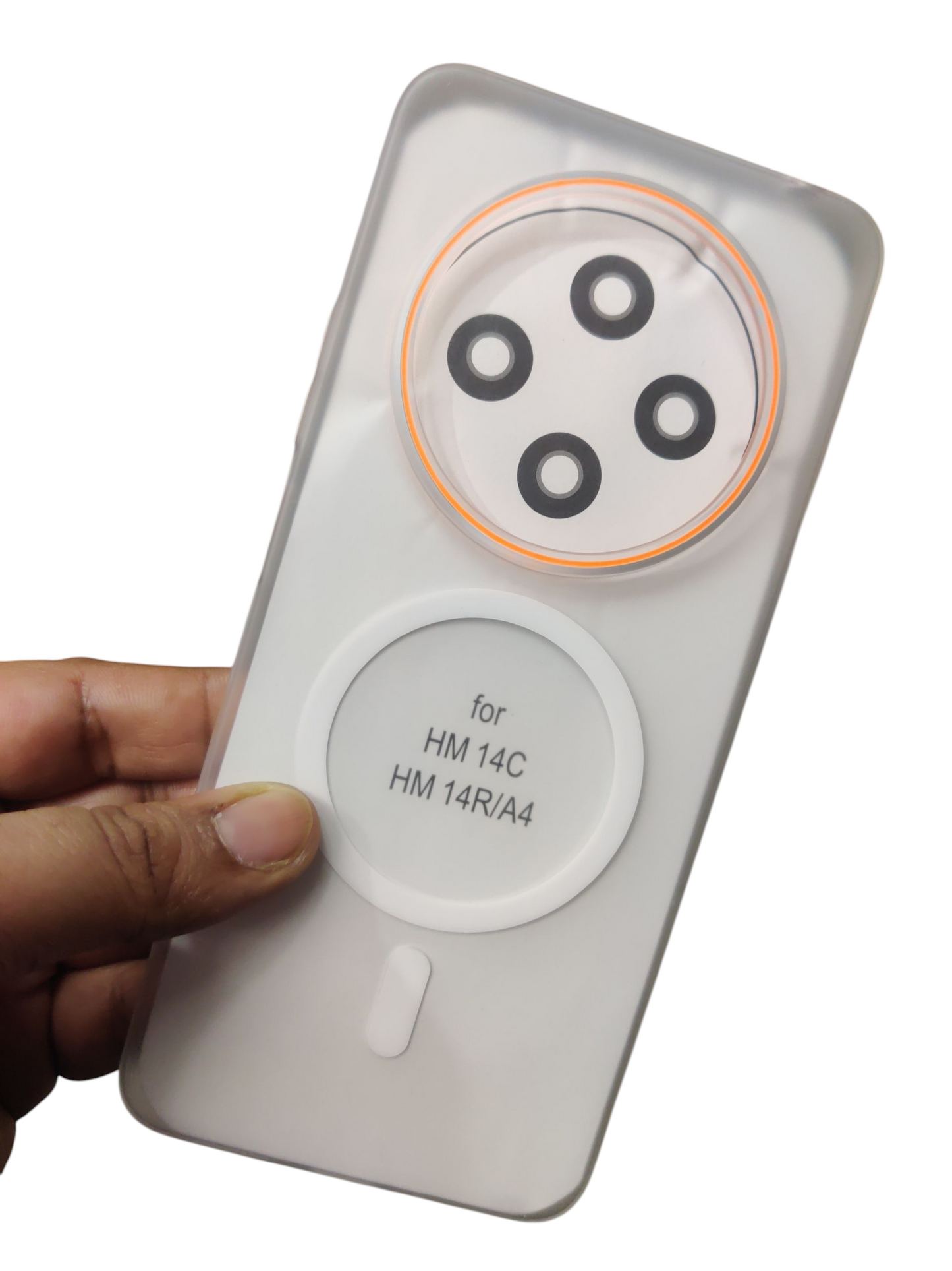 Xiaomi Redmi 14C / Redmi A4 / Poco C75 / Poco M7 5G Royal Star Premium Quality Magsafe Matte Hard Plastic Back Cover Case