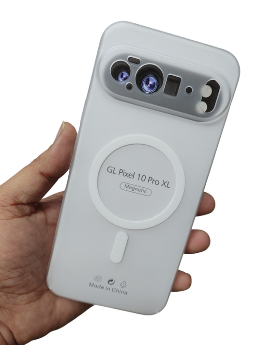 Google Pixel 10 Pro XL 5G Premium Quality Magsafe Matte Hard Plastic Back Cover Case