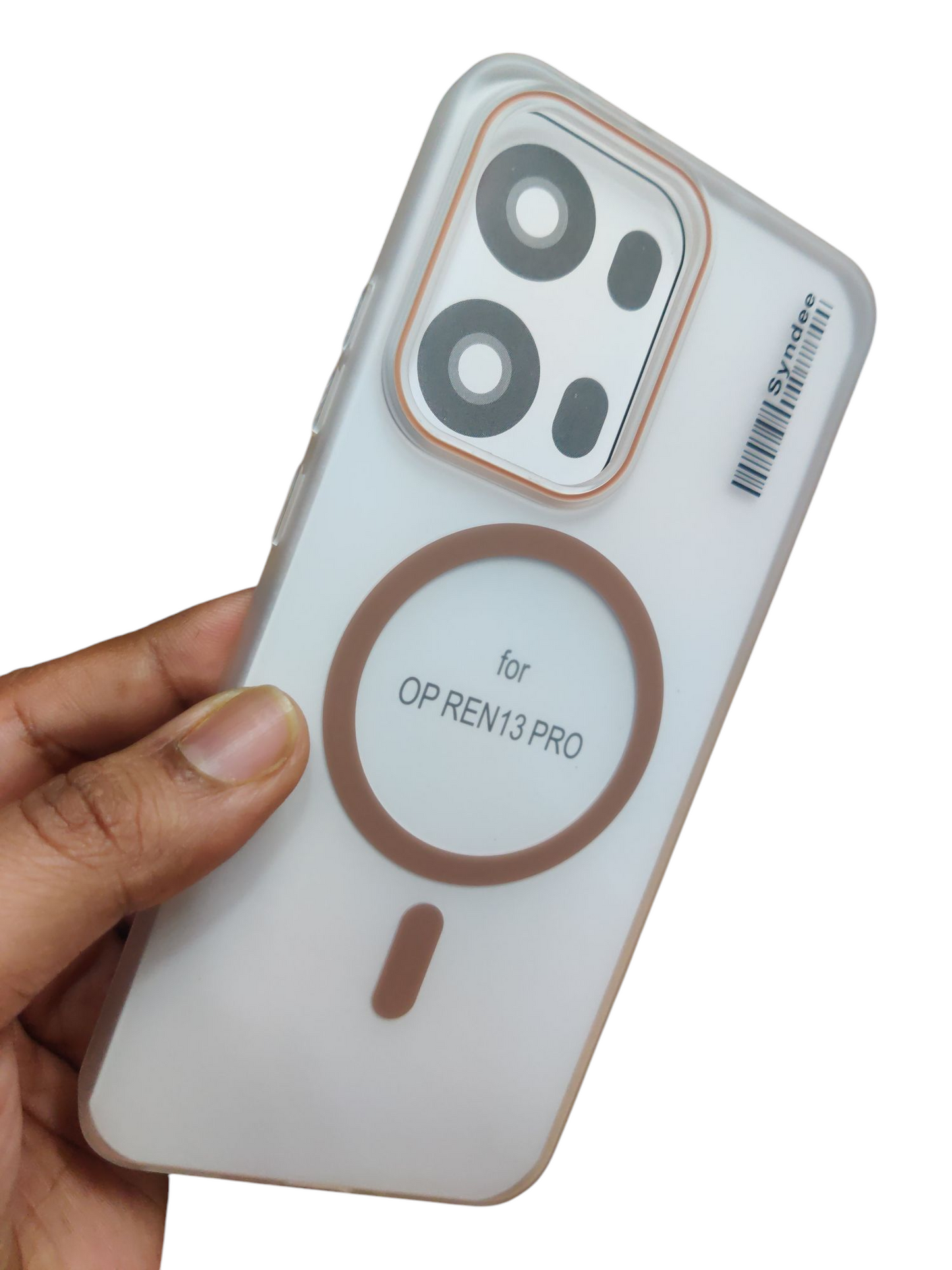 Oppo Reno 13 Pro Syndee Premium Quality Magsafe Matte Hard Plastic Back Cover Case - Royal Star